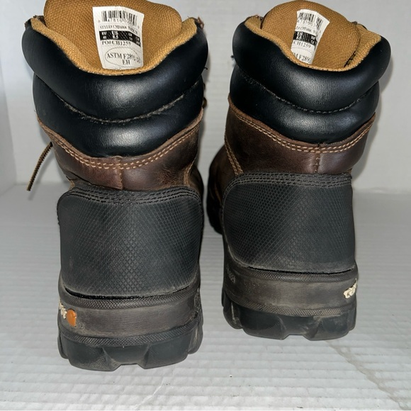 Carhartt Men's Size 8.5 Rugged Flex soft Toe Work Boot Oil Tanned CMF6066 - Picture 5 of 10